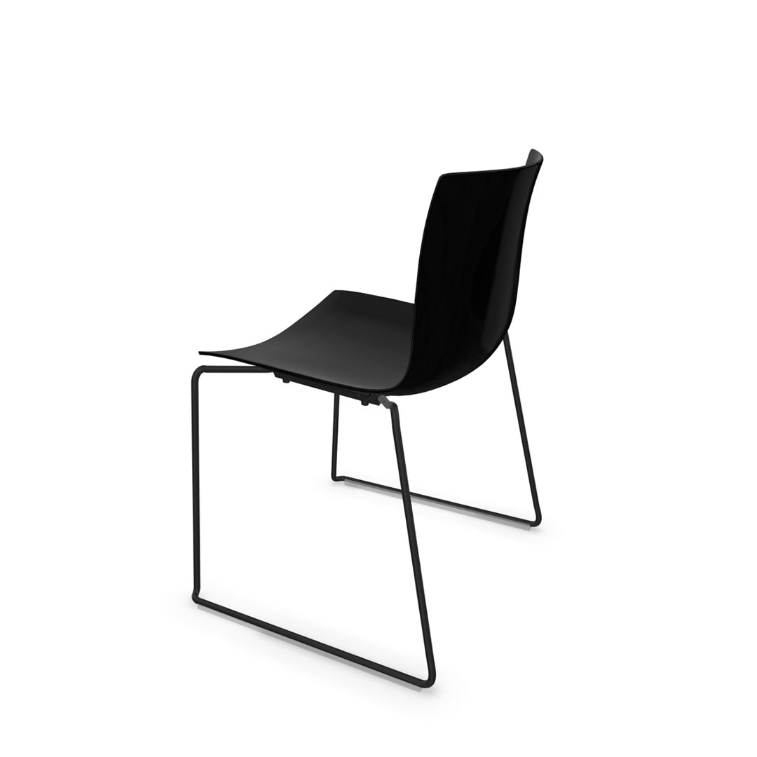 Catifa 46 Sled Chair by Lievore Altherr Molina