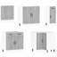 Kalmar Kitchen Cabinet Set-1562794708