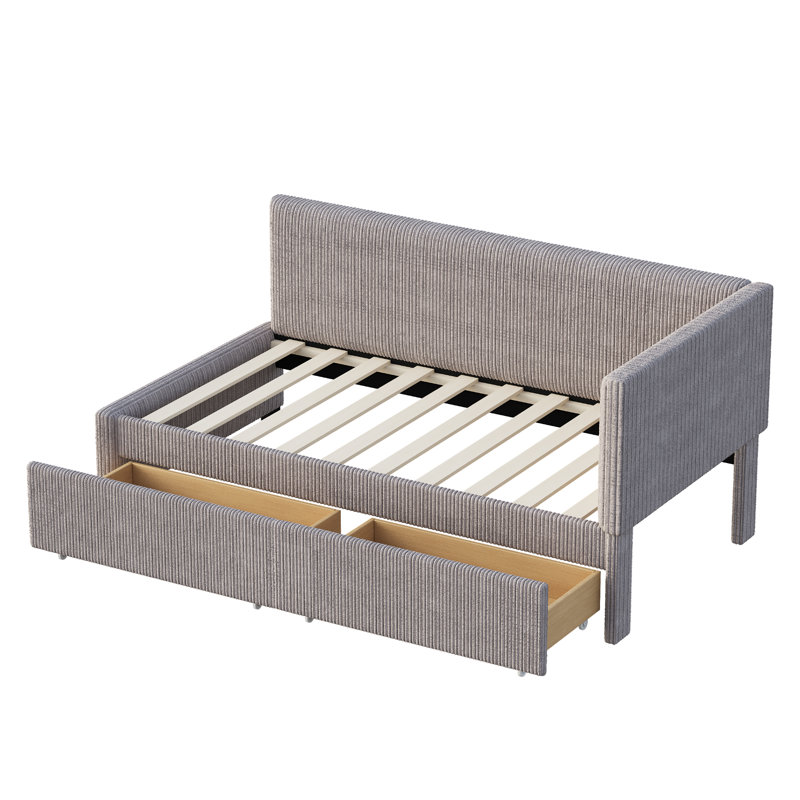Sofa Bed, in Grey
