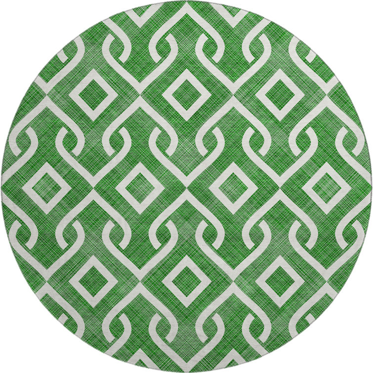 Premium Machine Washable Cerrito Emerald Rug