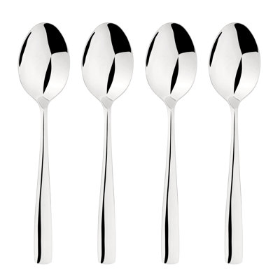 Cutlery Sets Stainless Steel 18/8 Spoon 4pc Set Catering Simplicity