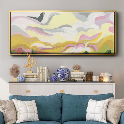 «Vallery Swirl II», toile encadrée
