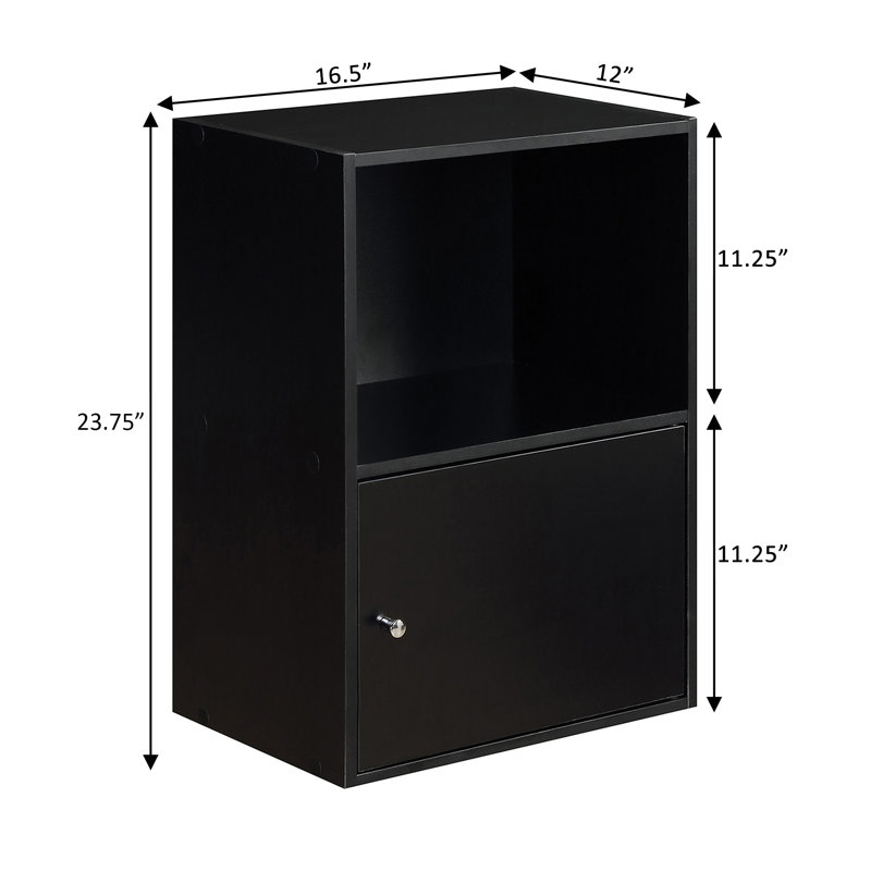 Aptos Accent Cabinet, Black