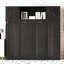 Grand lit escamotable avec armoires de rangement-650453113-650453114