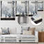 «Floral Snow Window View In Winter 3», art mural en métal au Japon-101155653