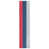 Rouge / bleu marine / argent
