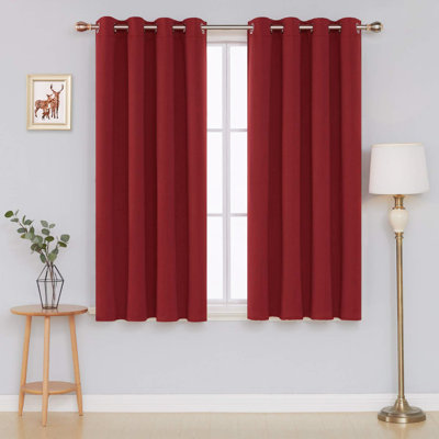 Jeffro Pair of Eyelet Blackout Curtain Panels