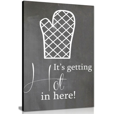 It's Getting Hot in Here 1 Piece Wrapped Canvas Wall Art