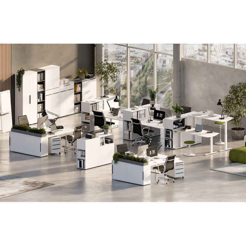 Mastandrea Storage Cabinet, White