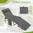 Serik 73.5" L Metal and Sling Folding Outdoor Chaise Lounge-702019140