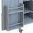 Outdoor Kitchen Island, Rolling Bar Cart & Storage Cabinet With Stainless Steel Top And Ample Organizational Features For BBQ And Entertaining-291329889