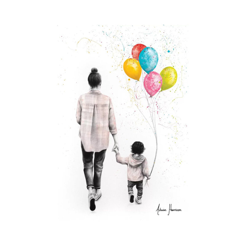 A Beautiful Day Together by Ashvin Harrison - Wrapped Canvas Gallery-Wrapped Canvas Giclée