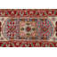 Tapis bleu / rouge en laine noué à la main de conception unique 8 pi 2 po x 9 pi 7 po New Age