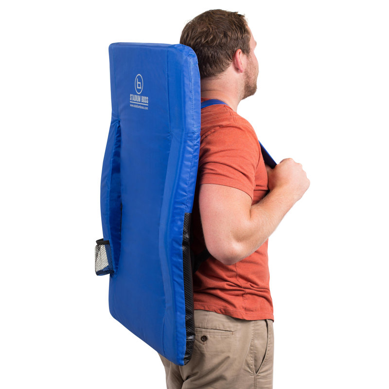 Folding Stadium Seat, Blue