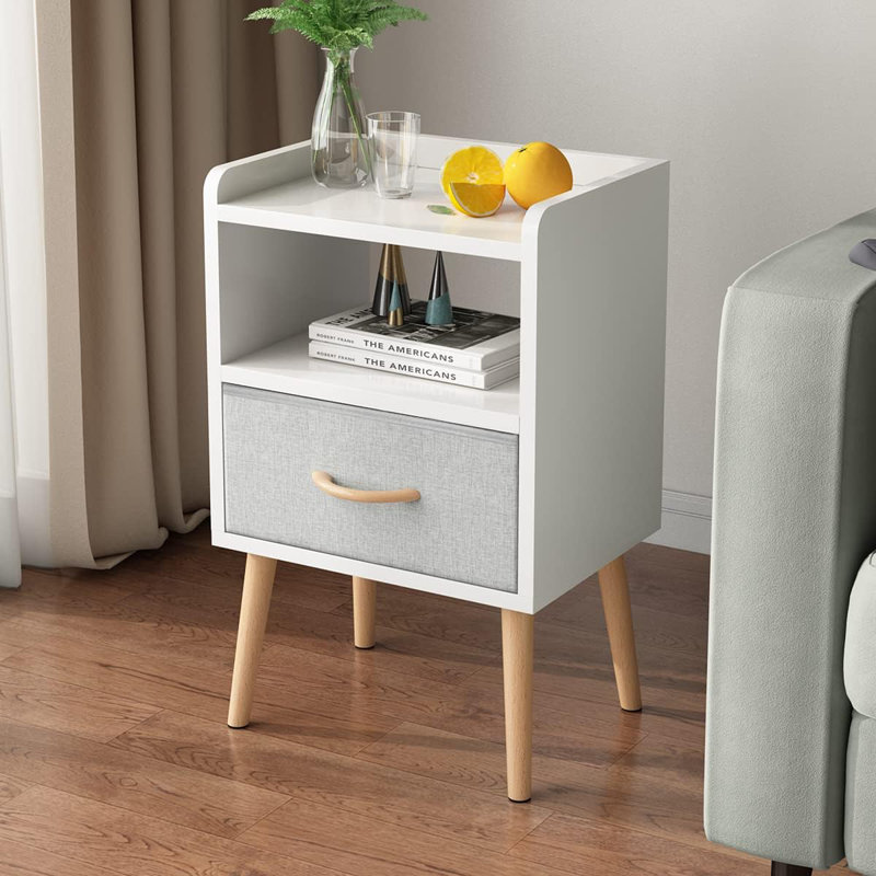 Table de bout Kyralee, Blanc