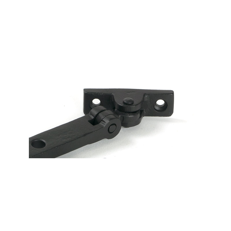 Reeded Stay, Matt Black, 24.9cm H x 1.6cm W x 0.9cm D