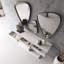Ensemble de console et miroir Maximo-425120025