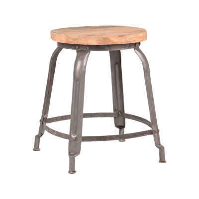 ClipperCove Solid Wood Accent Stool