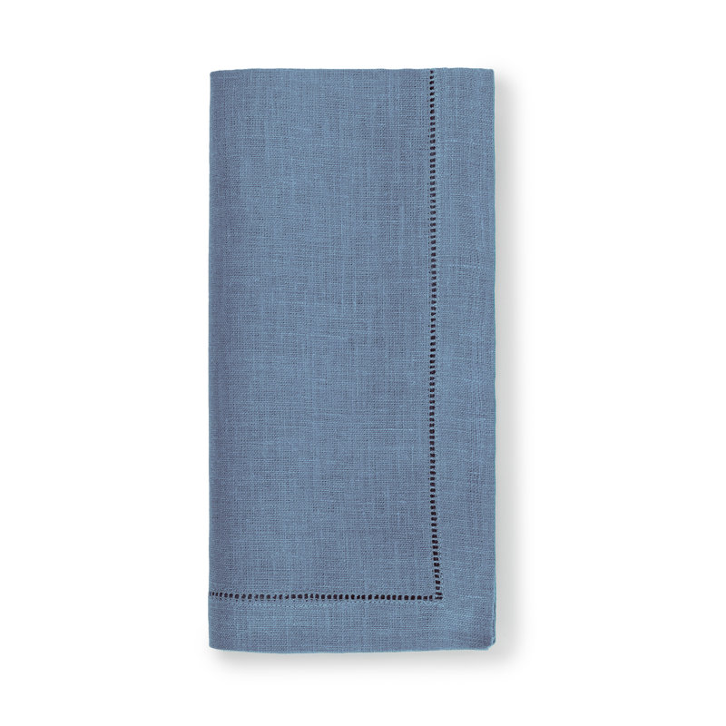 Festival Linen Rectangle Napkins, Teal