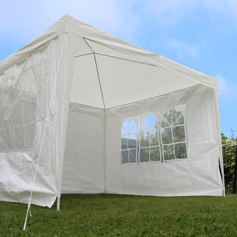 Ranson 3 x 3m Steel Party Tent, White