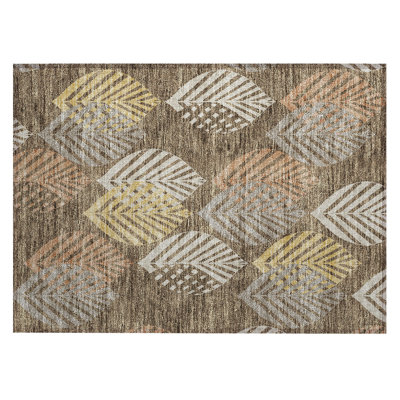 Neysa Washable Floral Indoor Rug