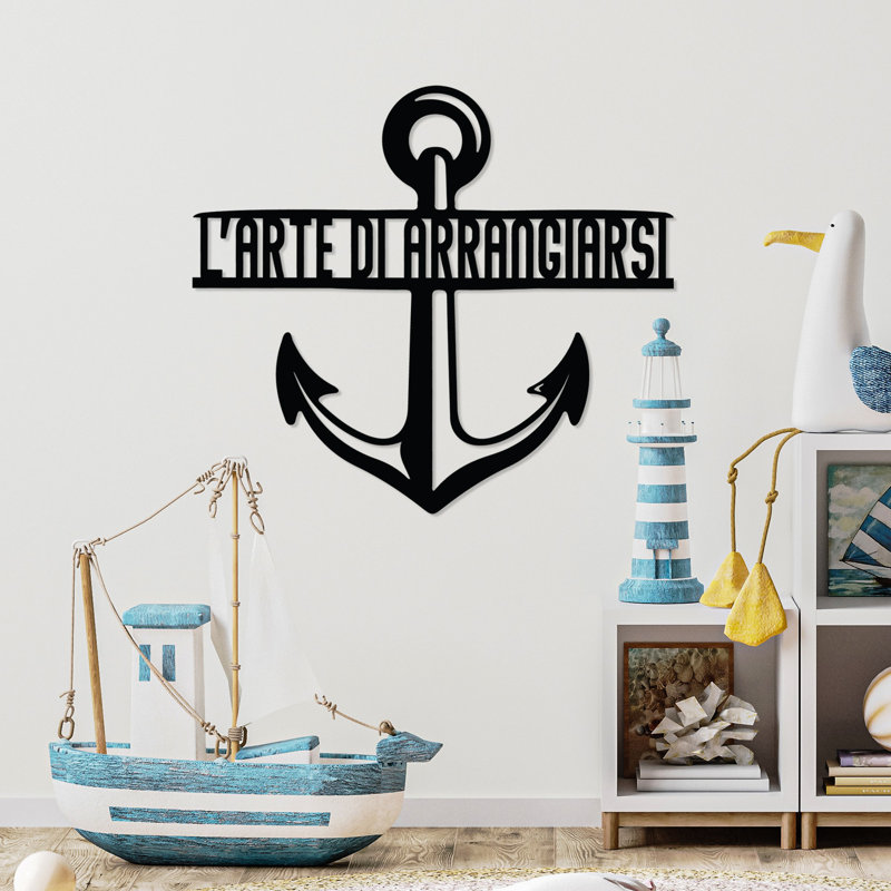 Stylish Decorative Metal Wall Accessory, Black, 22.0 x 19.7 inches | 100% Metal Construction, Thickness: 0.06 inches | Lightweight at 1.4 lbs | Perfect for Home Decor, Modern Aesthetic & Unique Design