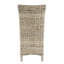 Chaise d'appoint de salle à manger en bois 19 x 24,5 x 40,5 po Ortakoy