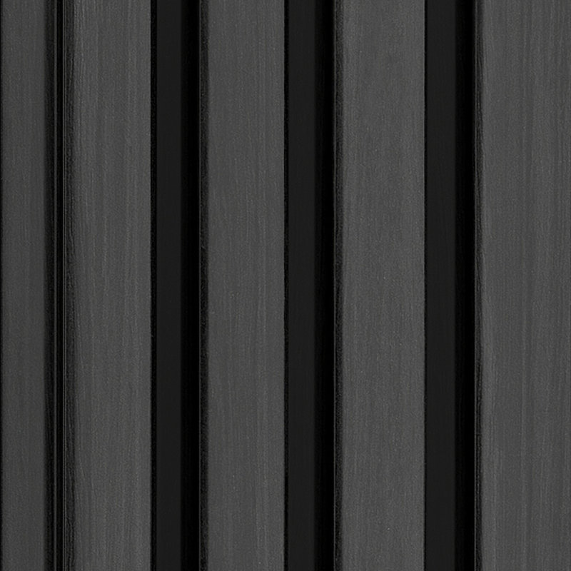 Revêtement à lattes 90, 90,6 po x 6,4 po, lambris composite (ensemble de 5), Gris