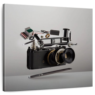 Senne Disassembled Analog Camera