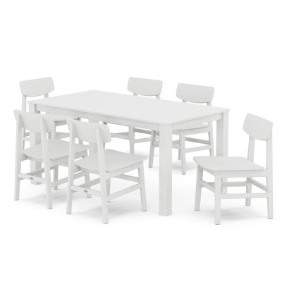 POLYWOOD® Modern Studio 64" Patio Dining Set