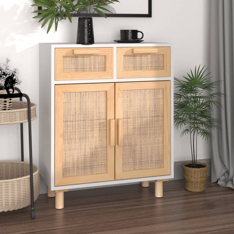 Evelin 60cm Sideboard, White