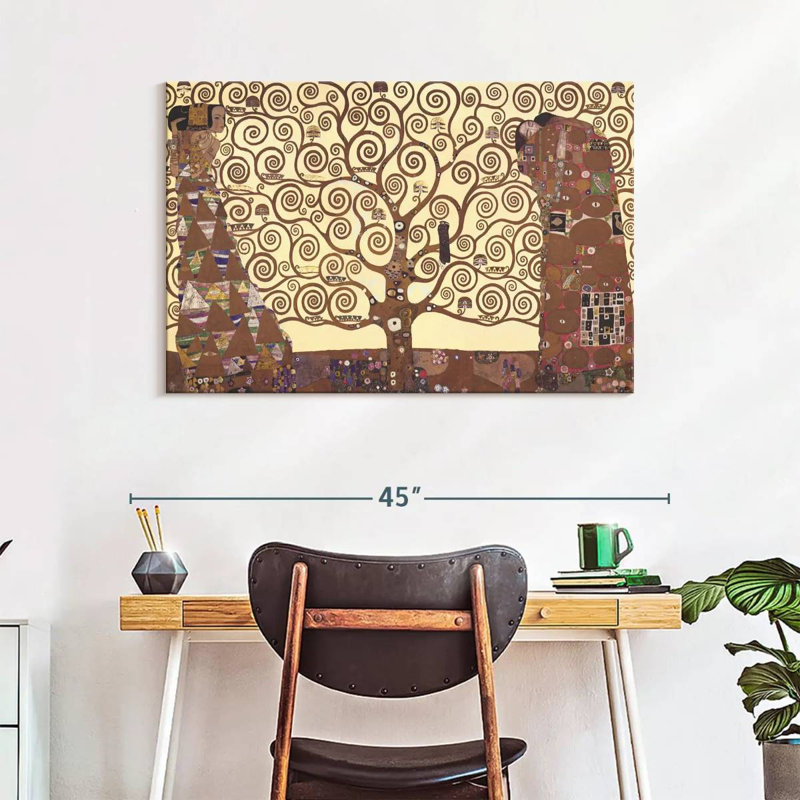 Harnek, l'arbre de vie, H 26 po x l 39 po