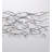 Simple metal ironwork flower branch wall decoration