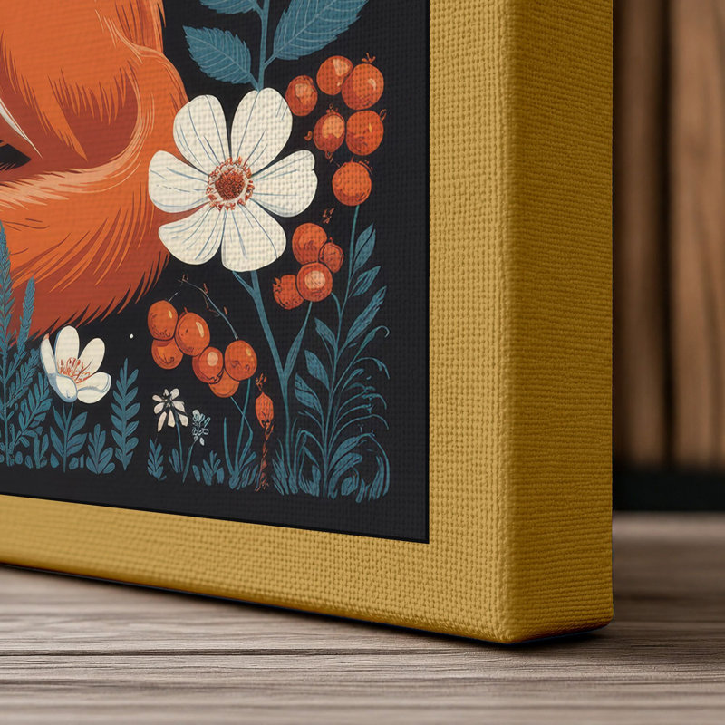 Print, 24x16 - 61.0 x 40.6 cm, Ochre Border