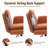 Cross-Legged Home Office Chair with Dynamic Airbag Back Support, Flip-Up Armrests-1327270907