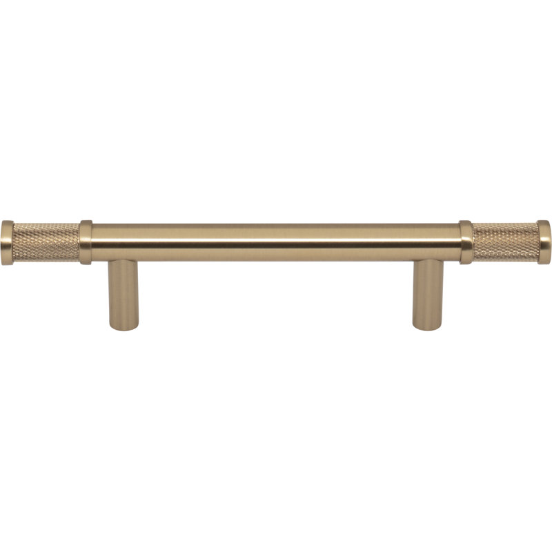 Burnham Bar Pull, Honey Bronze, 3 3/4" Center To Center