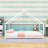 Metal Playhouse Bed With Roof And Slats-1167040715-1167040714