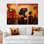 «African Consciousness Urban Memories», ensemble d'art mural africain