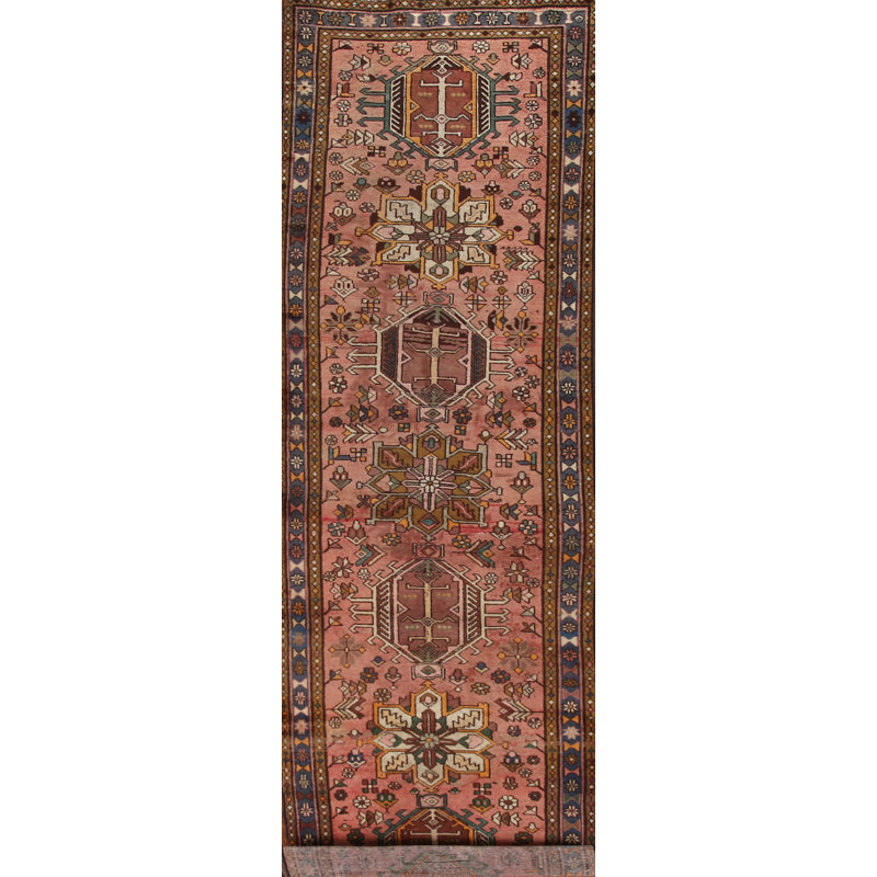 Tapis de couloir rose 3 x 13