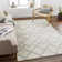 Rectangle  Deangelo Moroccan Machine Woven Area Rug in Light Grey