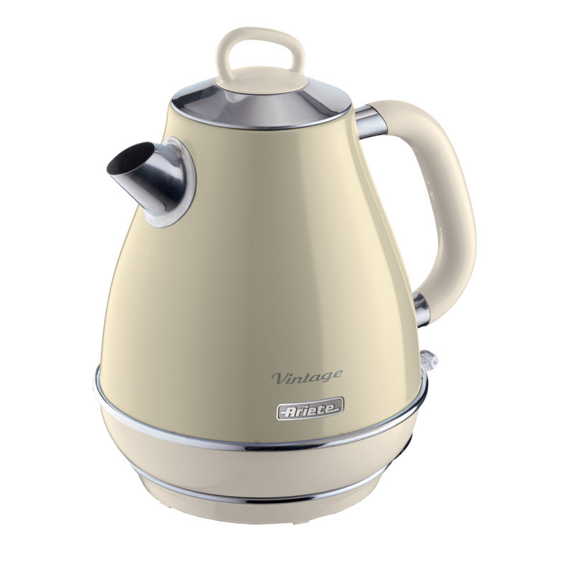 Ariete Vintage 1.7L Jug Kettle, 2 Slice Toaster & Microwave, Cream