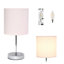 Lampe de table chromée 11 po Amandev-1516683550-1560710532-1490125589