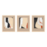 Distant View. Set Of 3 Print by Andrea Stokes