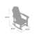 Janes Solid Wood Rocking Adirondack Chair