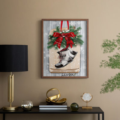 «Christmas Holiday Art», reproduction encadrée XLV