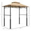 Abri de jardin extérieur brun foncé 8 pi x 5 pi-128774070-128774071