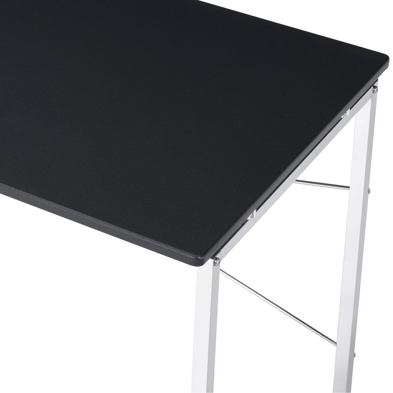 Meuble-lavabo noir élégant pour la chambre à coucher - Bureau contemporain de style élégant