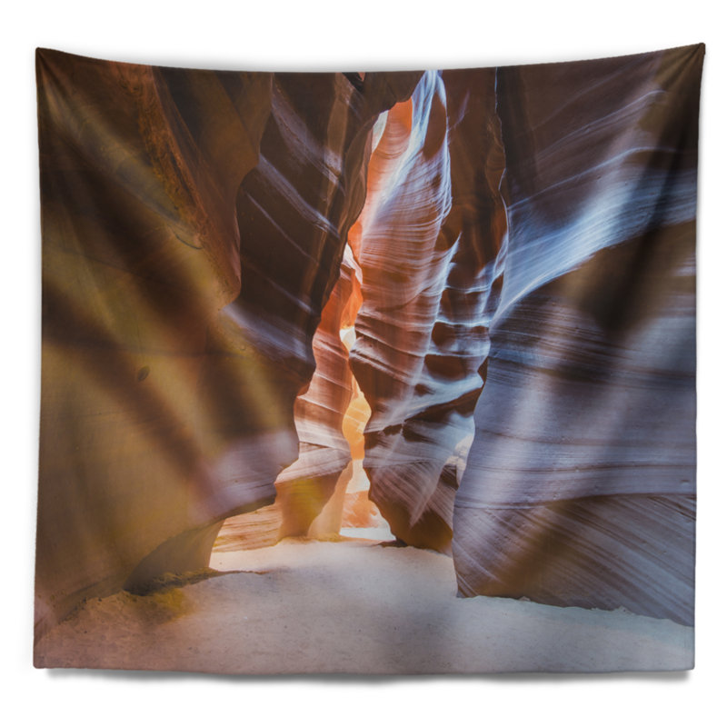 Tapisserie scintillante Schafer Landscape Antelope Canyon, H 78 po x l 92 po