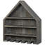 Solid Wood Wall Mounted Sports Rack