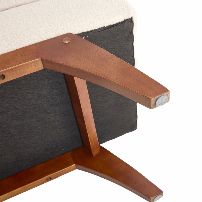 Rectangle Storage OttomanStorage Ottoman ,Ottoman with Storage, Foot Stool ,Foot Rest , Beige